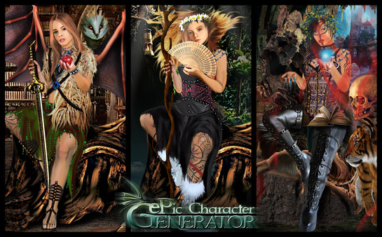 Скриншоты ePic Character Generator 7