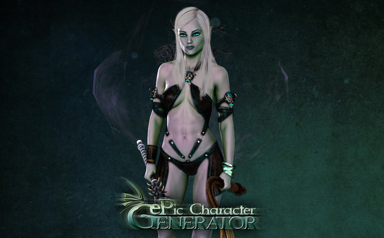ePic Character Generator - Season #2: Female Drow Spellcaster for steam ePic Character Generator - Season #2: Female Drow Spellcaster for steam