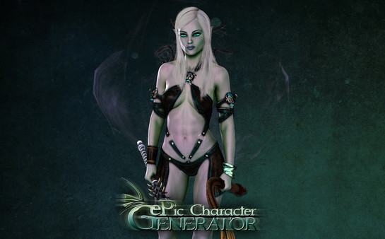 скриншот ePic Character Generator - Season #2: Female Drow Spellcaster 0