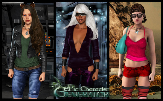 скриншот ePic Character Generator - Season #2: Female Modern 4