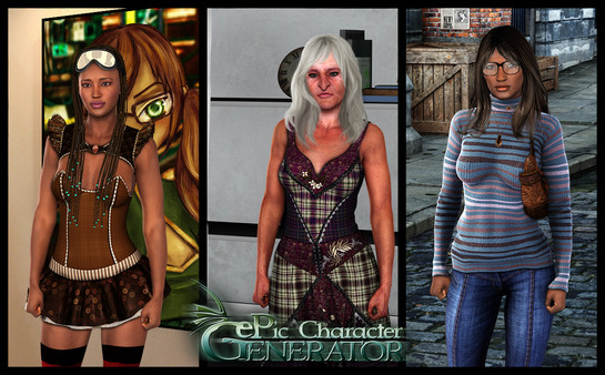 скриншот ePic Character Generator - Season #2: Female Modern 1