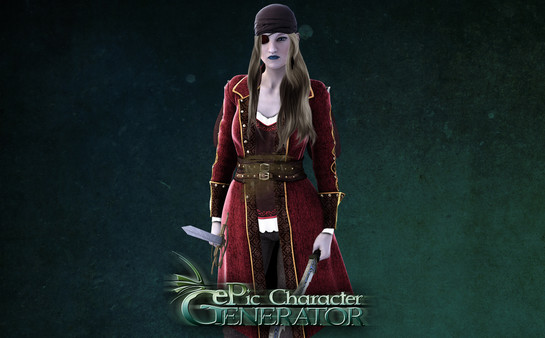скриншот ePic Character Generator - Season #2: Female Pirate 0