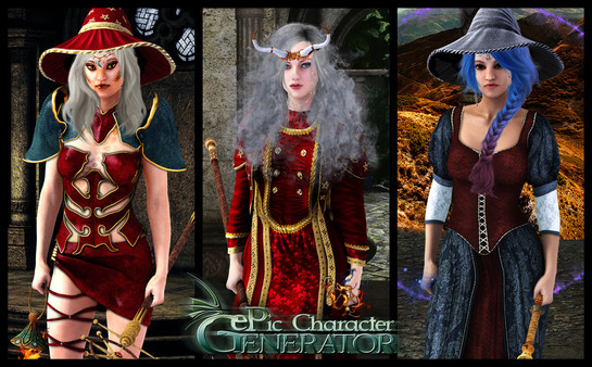 скриншот ePic Character Generator - Season #2: Female Sorcerer 1