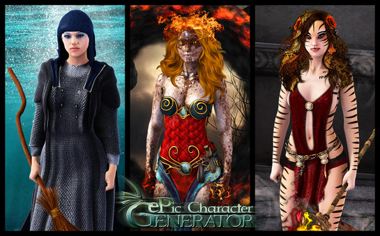 скриншот ePic Character Generator - Season #2: Female Sorcerer 3