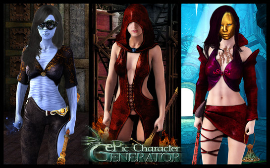 скриншот ePic Character Generator - Season #2: Female Sorcerer 2