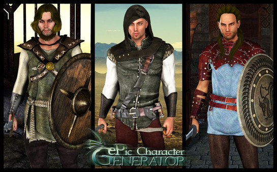 скриншот ePic Character Generator - Season #2: Male Adventurer 3