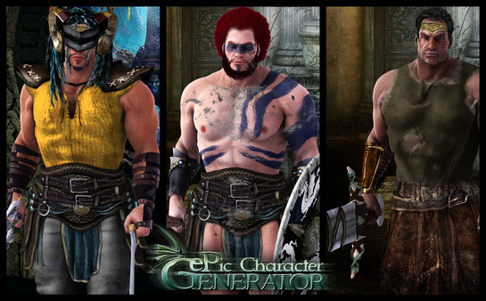 скриншот ePic Character Generator - Season #2: Muscular Barbarian 1