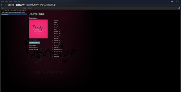 Disorder - Soundtrack Disorder - Soundtrack