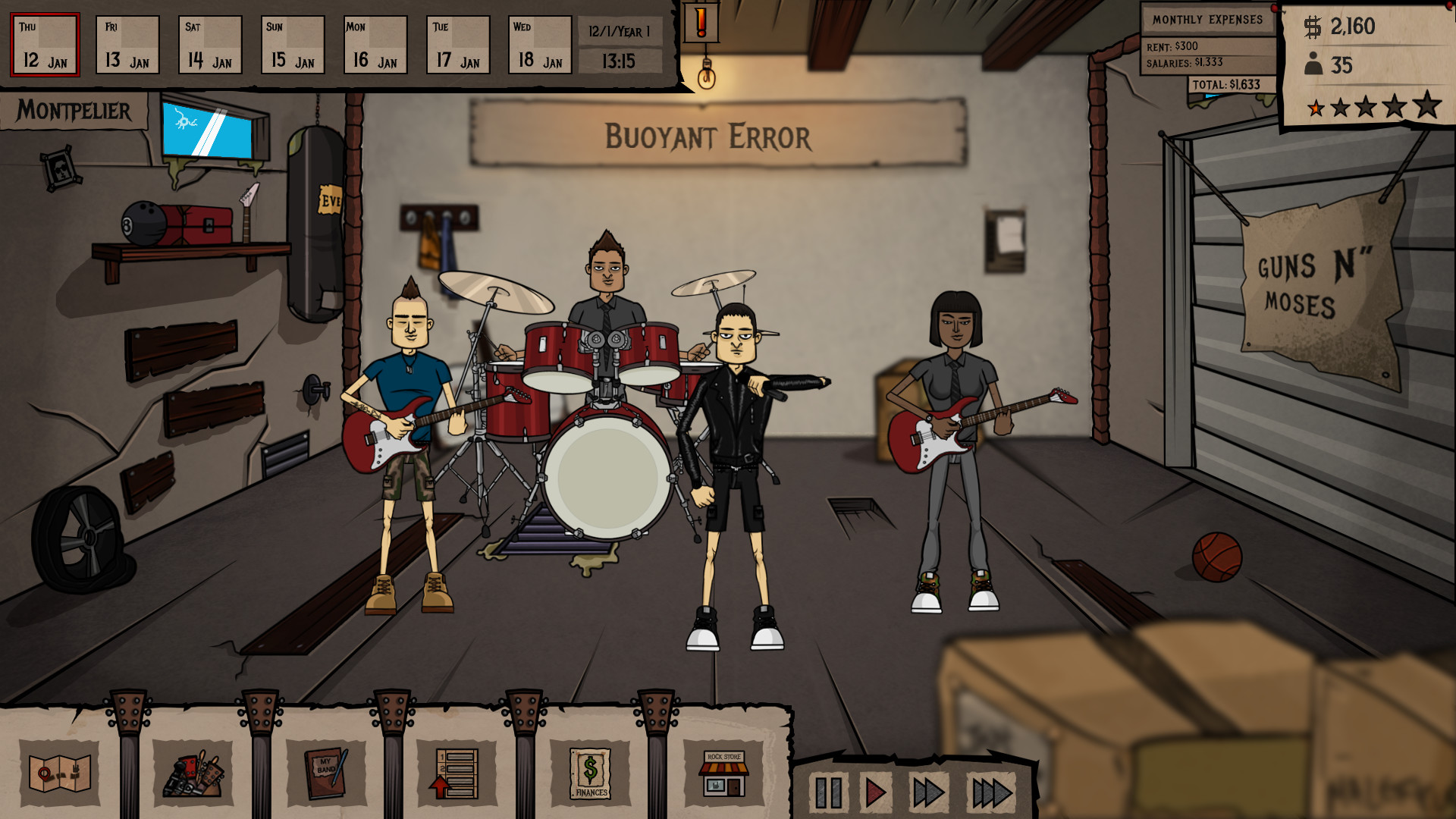 Rock God Tycoon screenshot 1