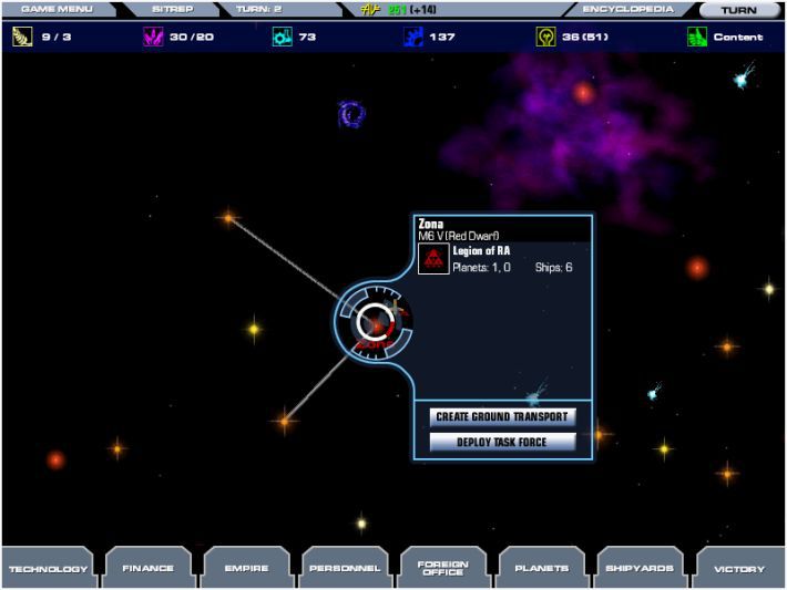 Master of Orion 3 screenshot 3