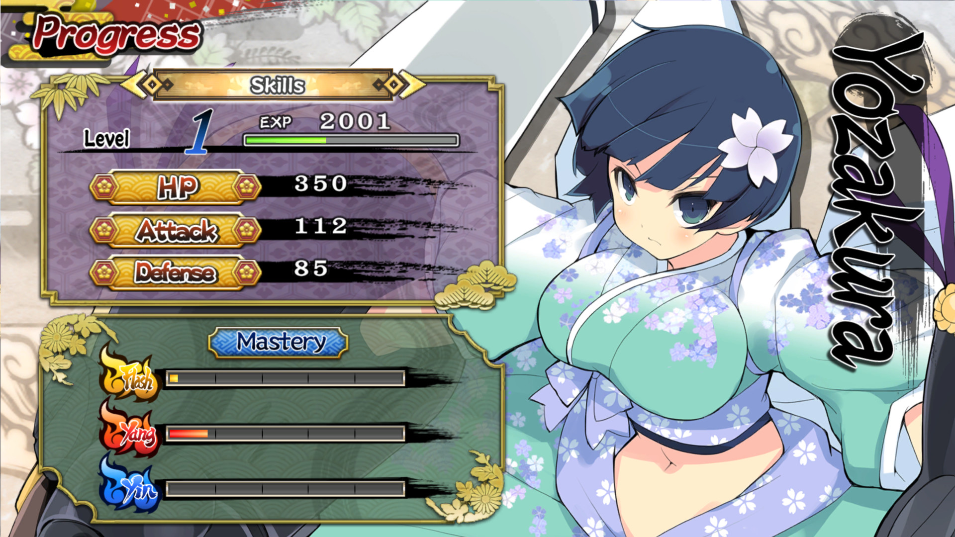 SENRAN KAGURA SHINOVI VERSUS - Gameplay PC 