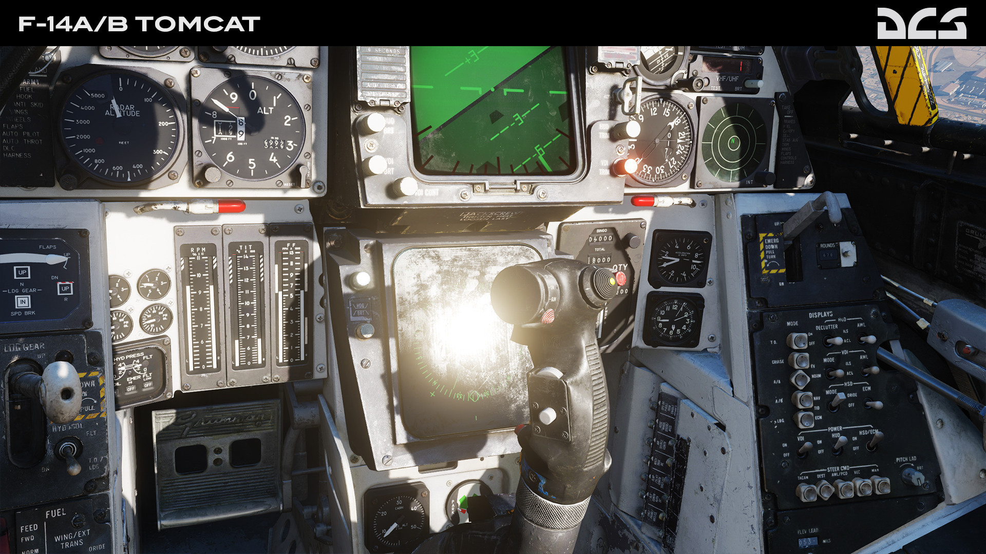 f 14 rear cockpit