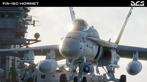 скриншот DCS: F/A-18C Hornet 1