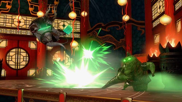 скриншот Kung Fu Panda: Jombie Porcupine and Jombie Master Croc 2