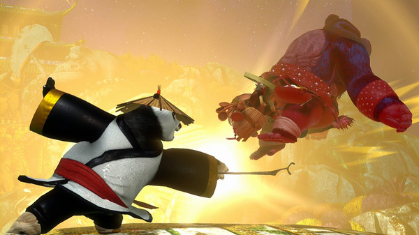 скриншот Kung Fu Panda: Warrior Po and Jombie Master Chicken 0