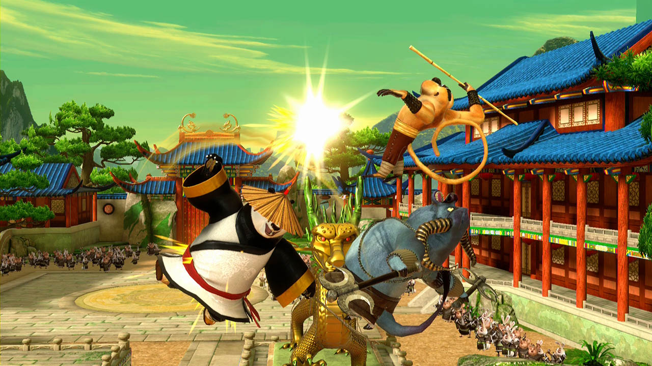 Kung Fu Panda: Warrior Po and Jombie Master Chicken screenshot thumbnail screenshot 2
