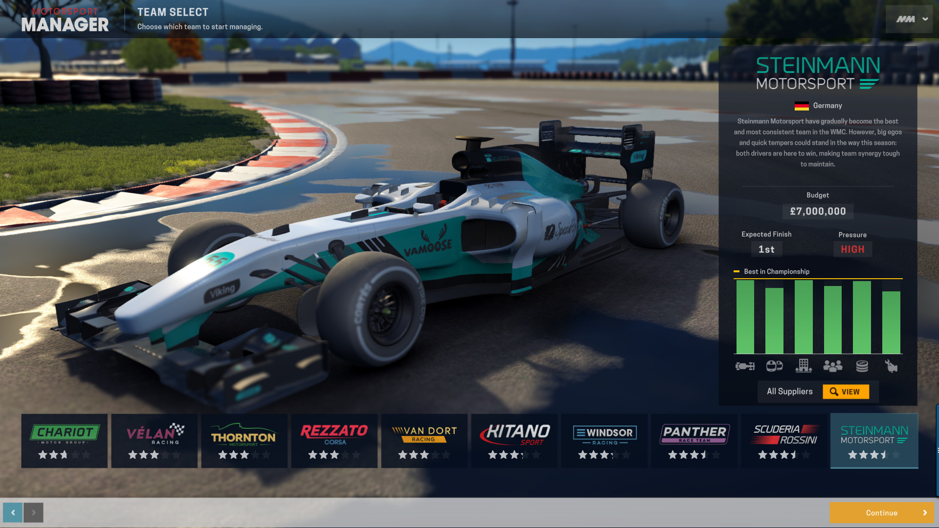 Motorsport Manager - Win/Mac/Linux - (Steam)