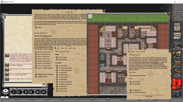 Fantasy Grounds - Rolemaster Classic: Dún Crú