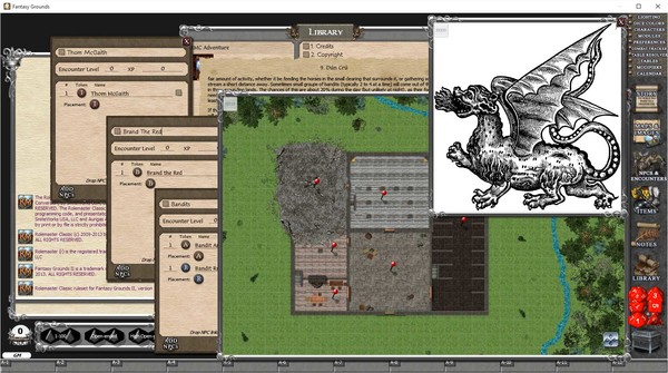 скриншот Fantasy Grounds - Rolemaster Classic: Dún Crú 2