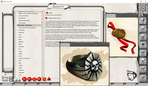 скриншот Fantasy Grounds - D&D Sword Coast Adventurer's Guide 0