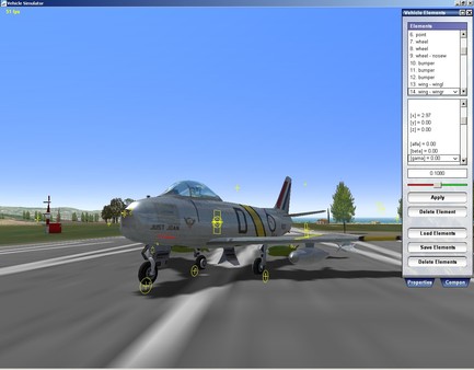 Screenshot of Vehicle Simulator