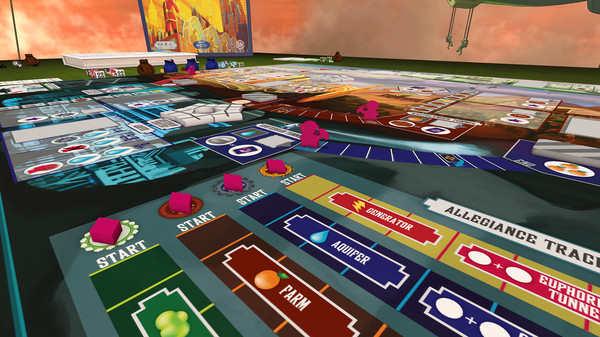 скриншот Tabletop Simulator - Euphoria: Build a Better Dystopia 1