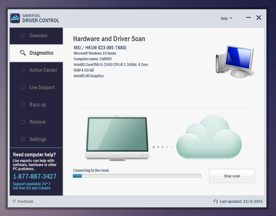 Gamefuel Driver Control #4