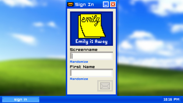 скриншот Emily is Away 0