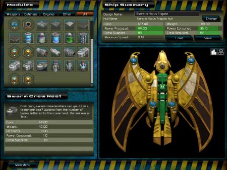 скриншот Gratuitous Space Battles: The Swarm 5