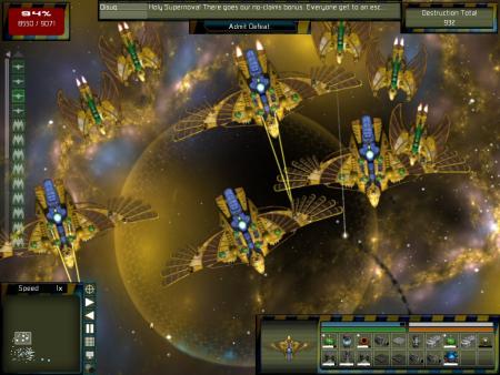 скриншот Gratuitous Space Battles: The Swarm 1