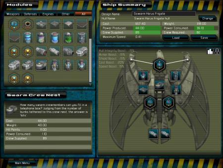 скриншот Gratuitous Space Battles: The Swarm 4