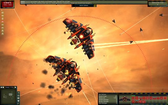 скриншот Gratuitous Space Battles: The Nomads 2