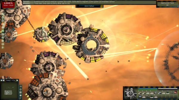 скриншот Gratuitous Space Battles: The Outcasts 1