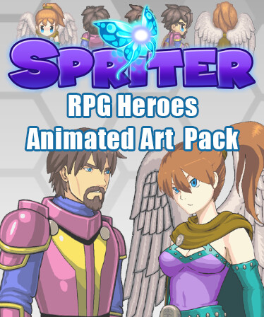 Spriter: RPG Heroes Pack