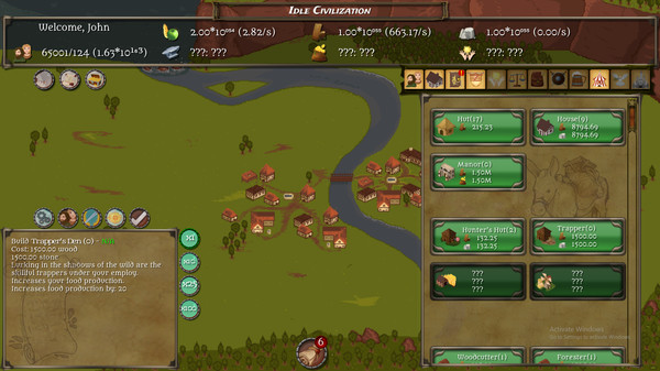 скриншот Idle Civilization 3