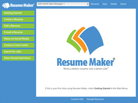 Resume Maker® for Windows