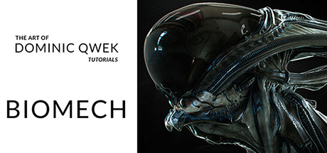 Sculpting and Rendering a Biomech Creature Bust banner