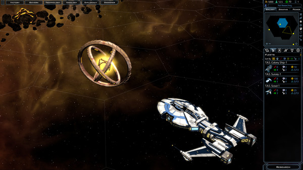 скриншот Galactic Civilizations III - Precursor Worlds DLC 2