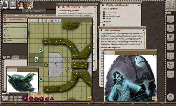 Fantasy Grounds - 5E: The Murmuring Fountain for steam Fantasy Grounds - 5E: The Murmuring Fountain for steam