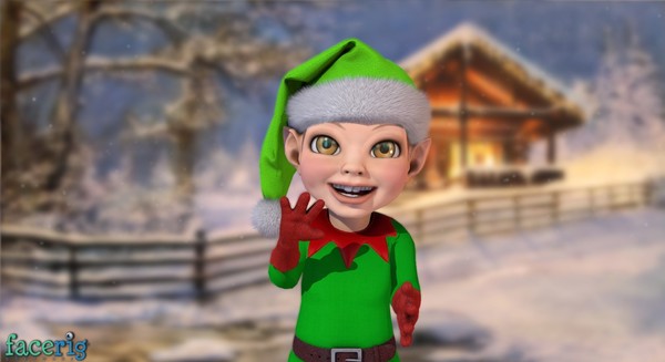 скриншот FaceRig Winter Holidays Avatars 2015 1