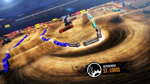 скриншот MX vs. ATV Supercross Encore - Supercross Track Pack 1 3