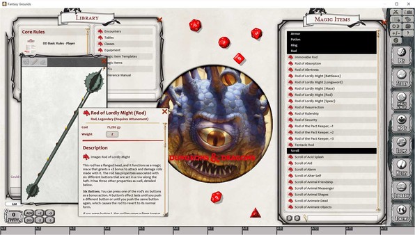 скриншот Fantasy Grounds - D&D Complete Dungeon Master's Guide 0