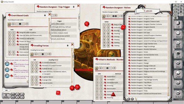скриншот Fantasy Grounds - D&D Complete Dungeon Master's Guide 4