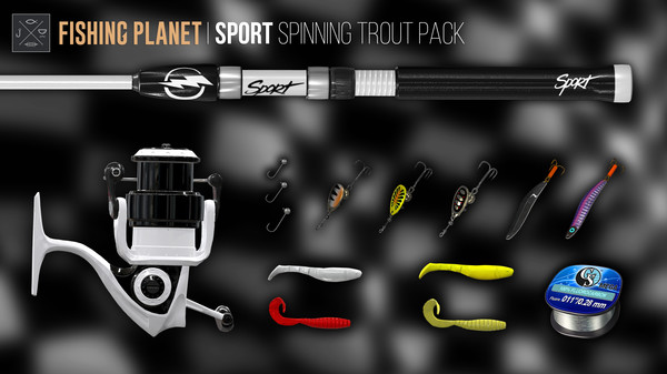 скриншот Sport Spinning Trout Pack 0