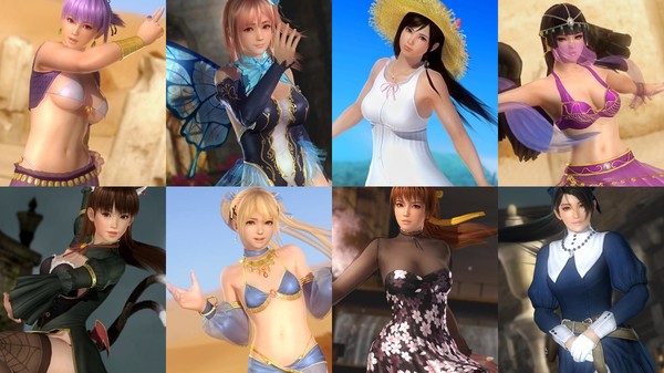 скриншот DOA5LR Design Award Costumes 2015 Set 0