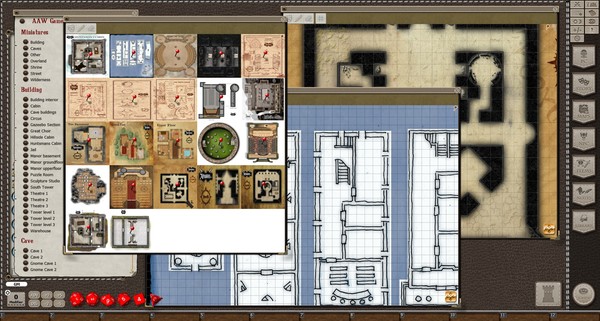 скриншот Fantasy Grounds - AAW Map Pack Vol 2 0