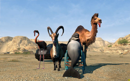 Скриншот №1 к Goat Simulator PAYDAY