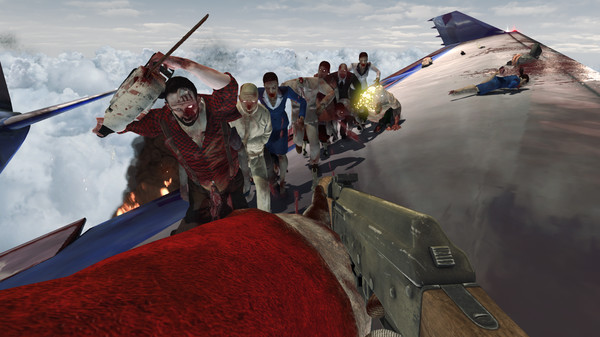 скриншот Zombies on a Plane - Santa 3