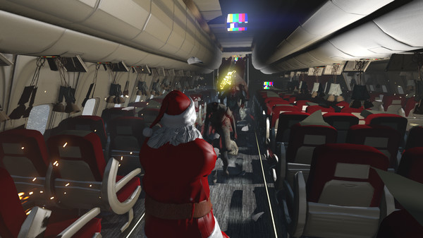 скриншот Zombies on a Plane - Santa 2
