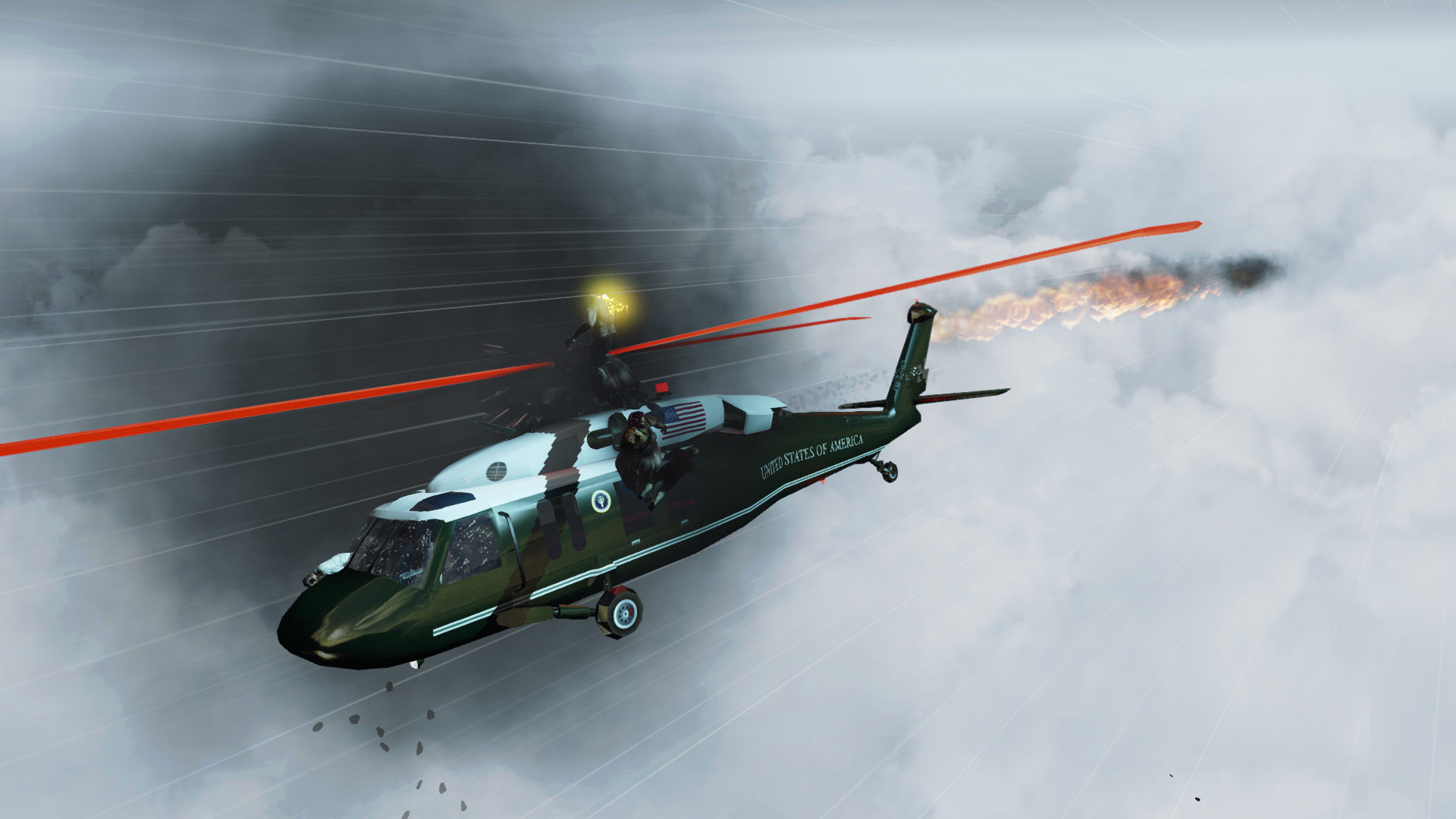 Zombies on a Plane - Helicopter screenshot screenshot 6